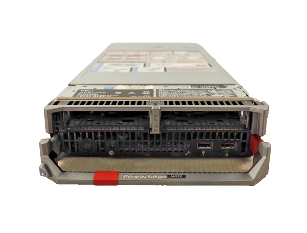 Dell PowerEdge M630 Blade Server w/ 2* Intel Xeon E5-2687W CPU, NO RAM,NO HDDs