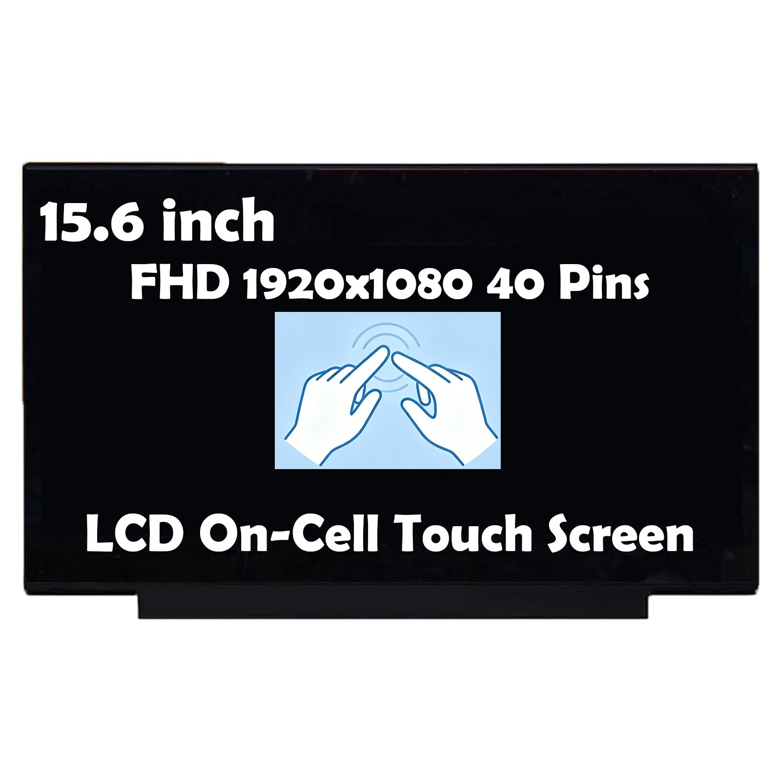 NV156FHM-T07 V8.1 V8.4 Lenovo 5D10W46422 5D11C74688 LCD Touch Screen 15.6'' FHD