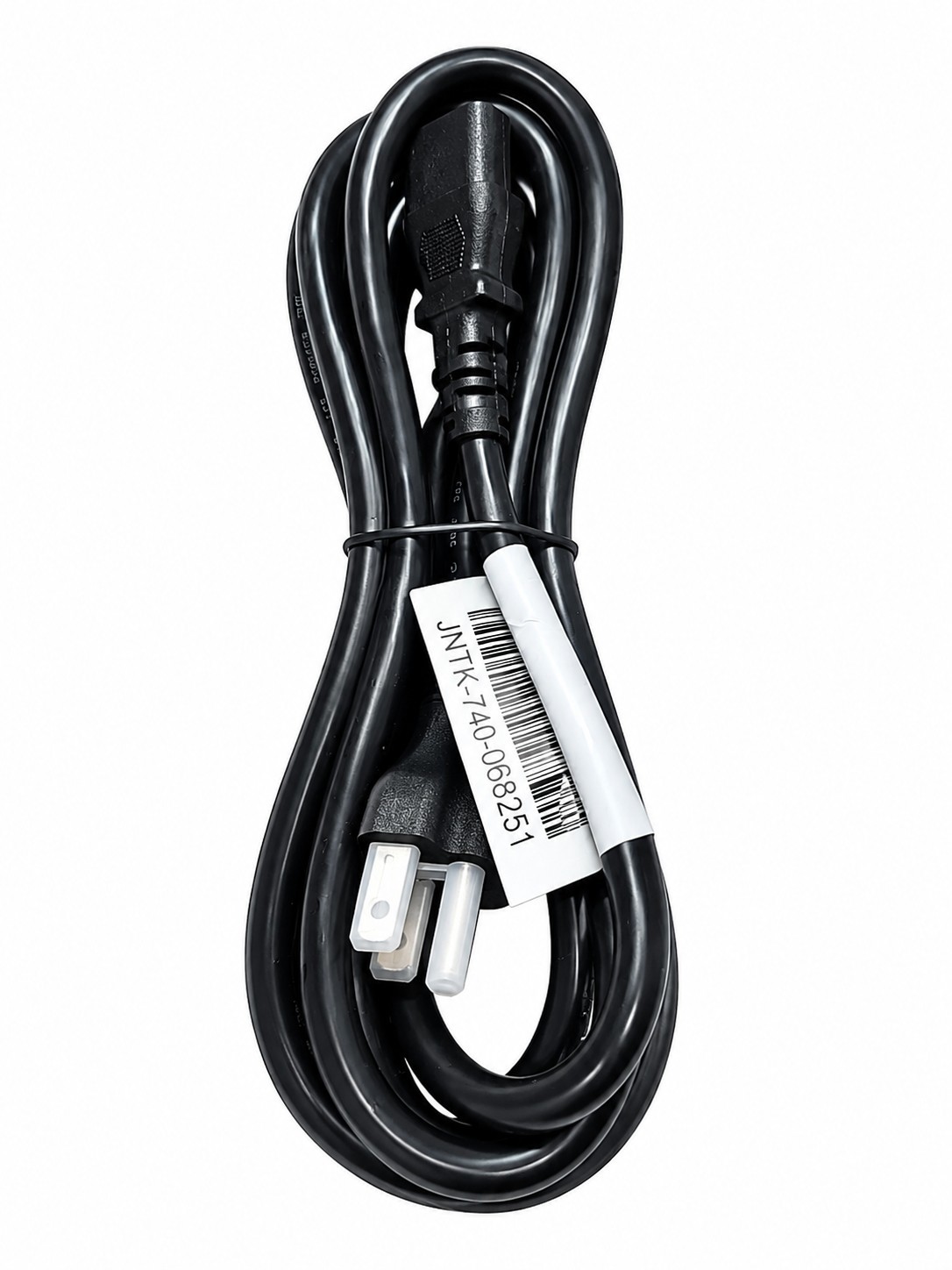 Heavy Duty AC Power Cord 14AWG 300V SJT 105C 3 Conductor Black Replacement Cable