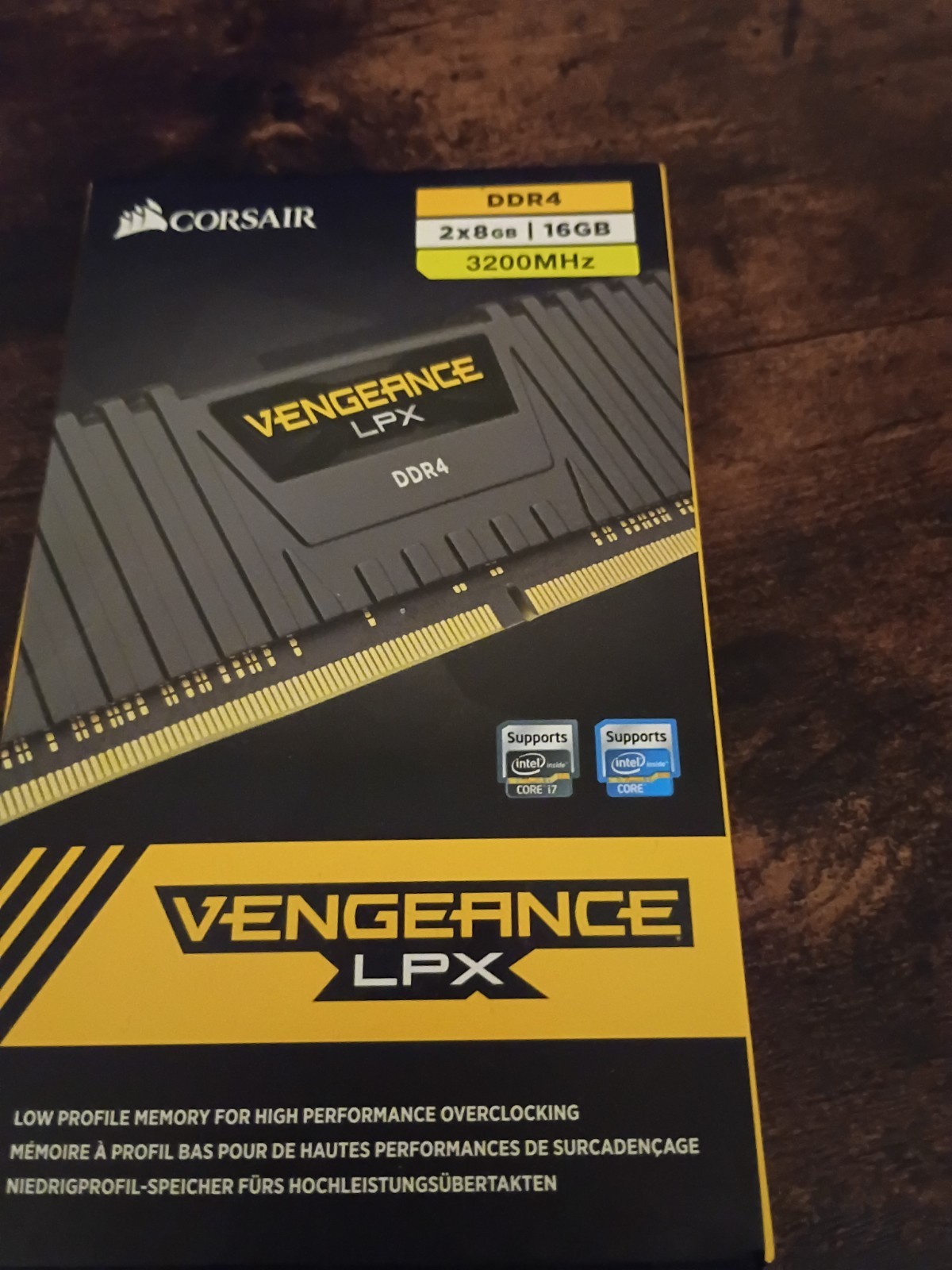 Corsair Vengeance LPX 16GB Desktop Memory RAM 2x8GB DDR4-3200MHZ