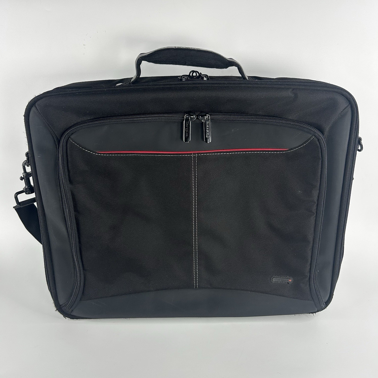 Targus Laptop Briefcase Bag Black 18” Padded Computer Case Shoulder Strap