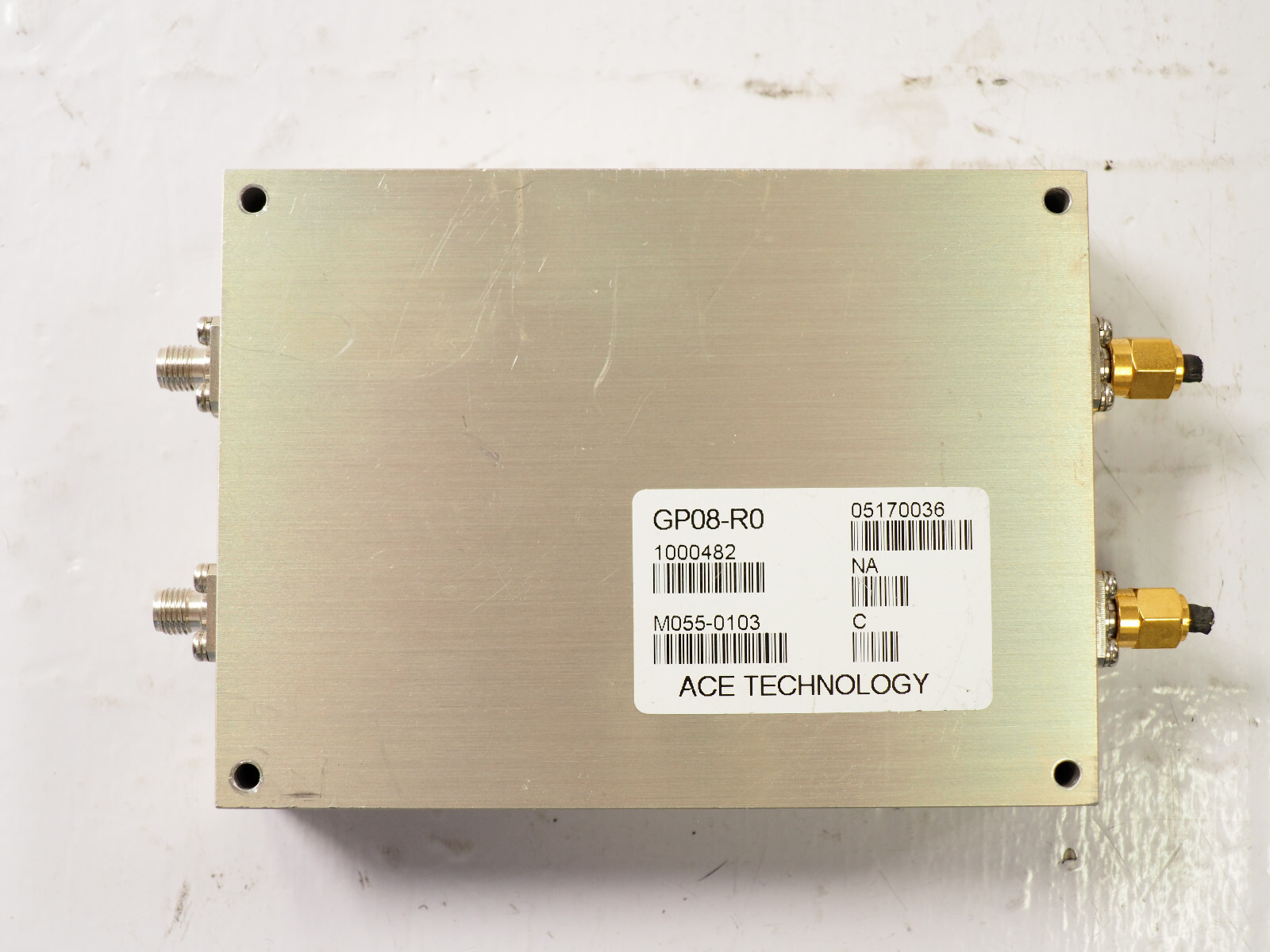 ACE TECHNOLOGY GP08-R0 COAXIAL SWITCH