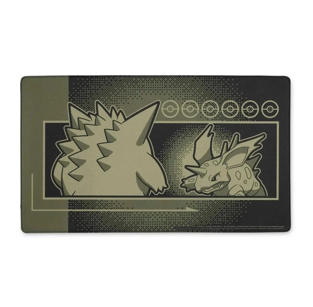Pokemon Opening Scene Gengar Playmat Gaming TCG Gaming Desk Mat Mouse Pad