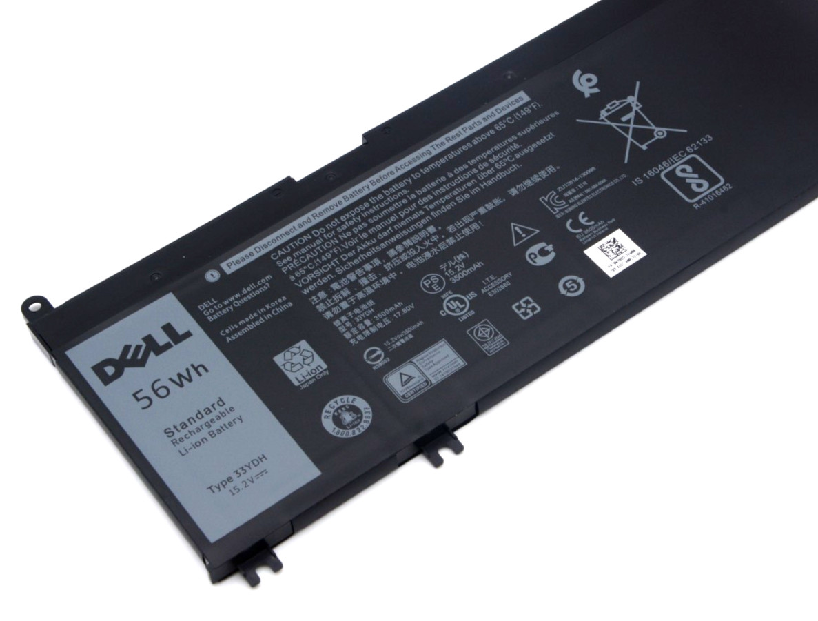New Genuine 56Wh 33YDH W7NKD Battery for Dell Dell Latitude 3480 3500 3400 PVHT1