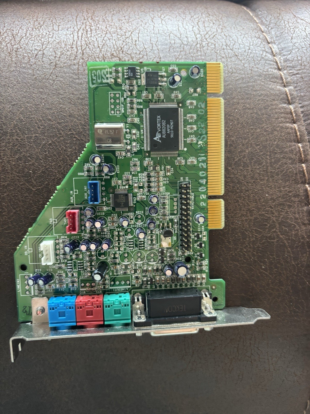 Aztech MM PCI 338-A3D VP Aureal Vortex AU8820 PCI Sound Card A3D TESTED