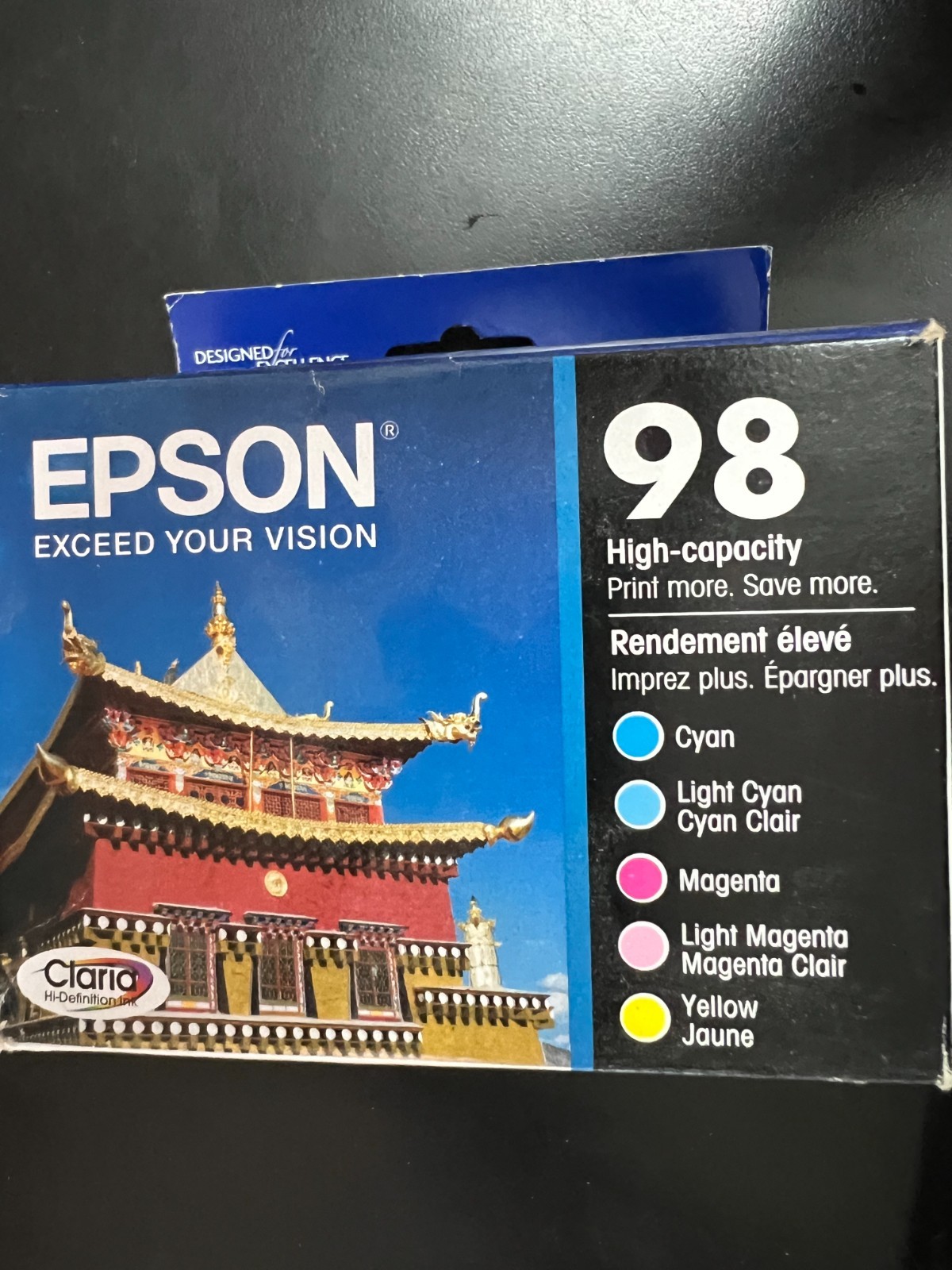 Epson 98 Ink Cartridges 5 pack 3391/OB