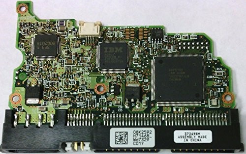 IC35L090AVV207-0, 08K2592 H71468, 13G0223, H69404, Hitachi IDE 3.5 Circuit Board...