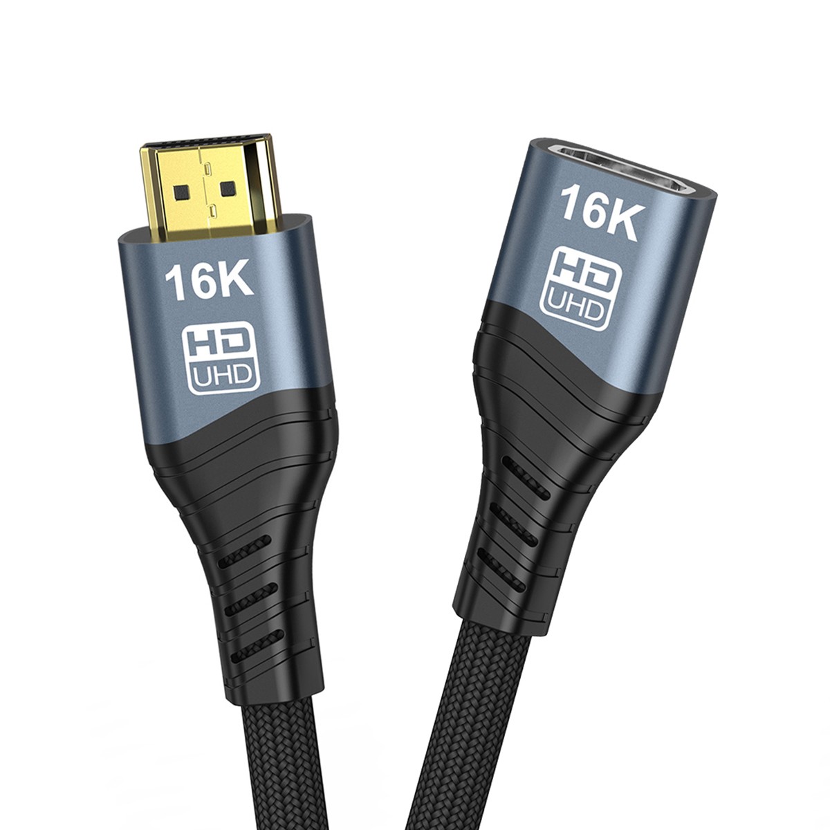 16K HDMI 2.2 Ultra High Speed 96Gbps Gold Plating Braided Cable Support 16K@60Hz