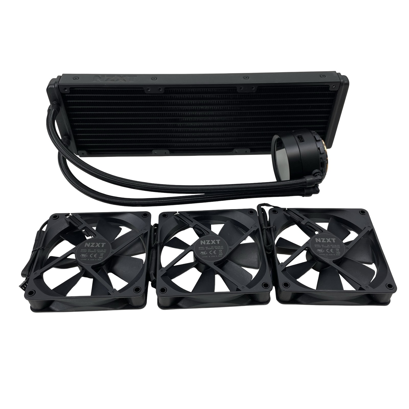 NZXT Kraken X73 Black AIO RGB CPU Liquid Cooler RL-KRX73-01 #MB5280 (AR)