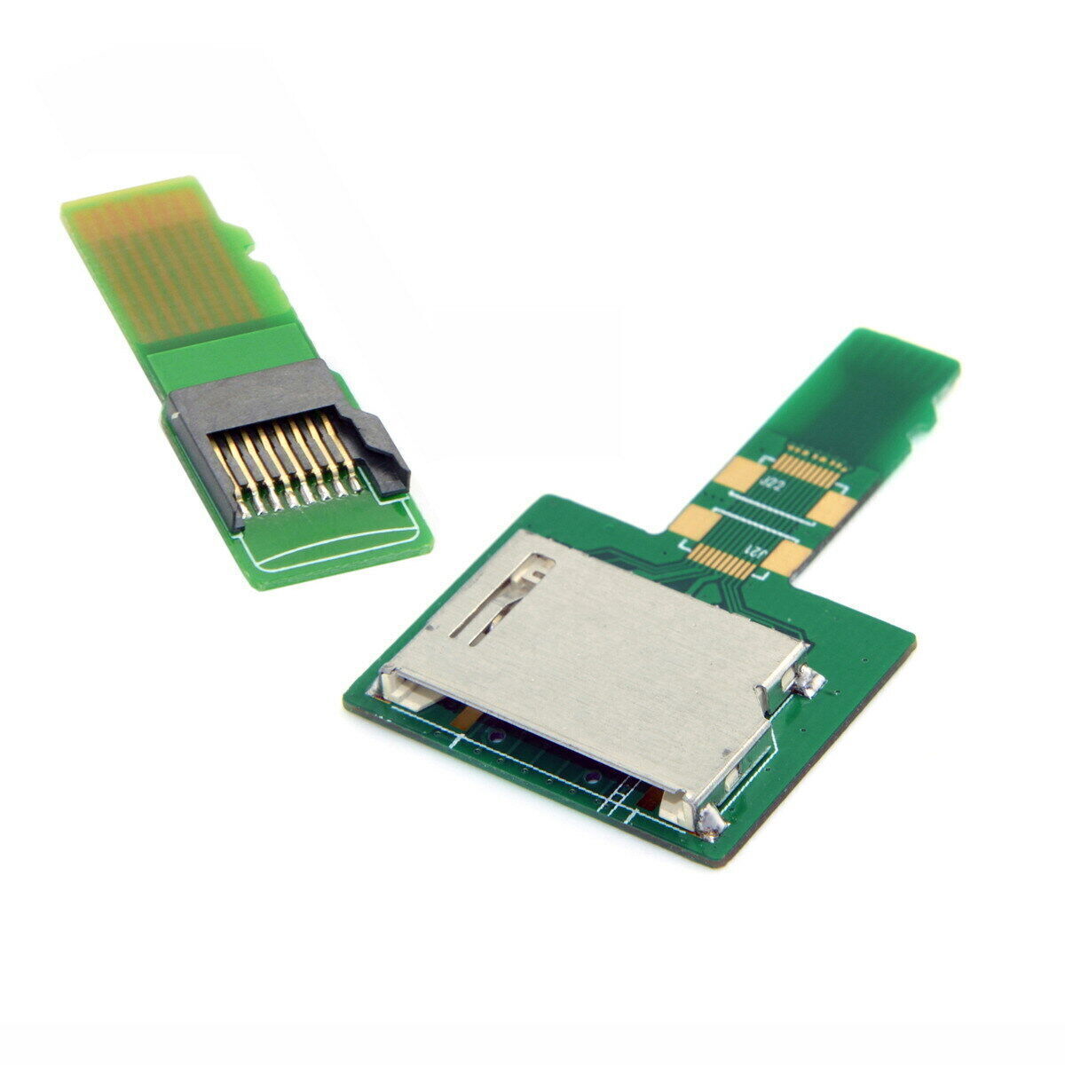 1Set SD TF Card Socket Female to Micro-SD TF Male Memory Card Kit  Adapter