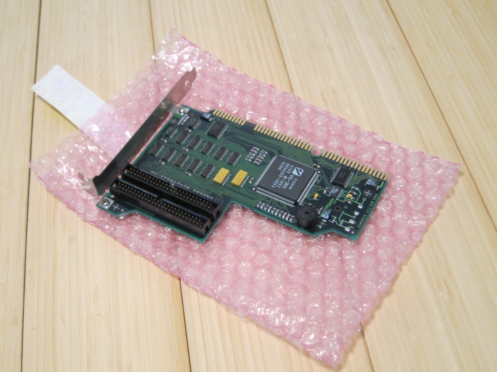 Vintage VADEM ISA Dual SCSI Controller Card VG-365 PCB 9540 - ISAS2R10 SCM 1995