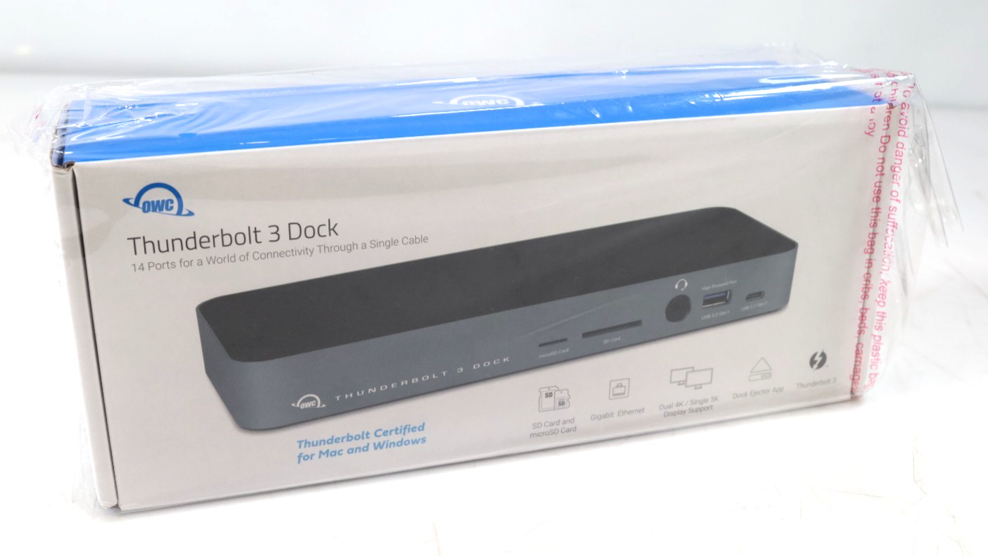 New OWC Thunderbolt 3 14 Port Docking Station