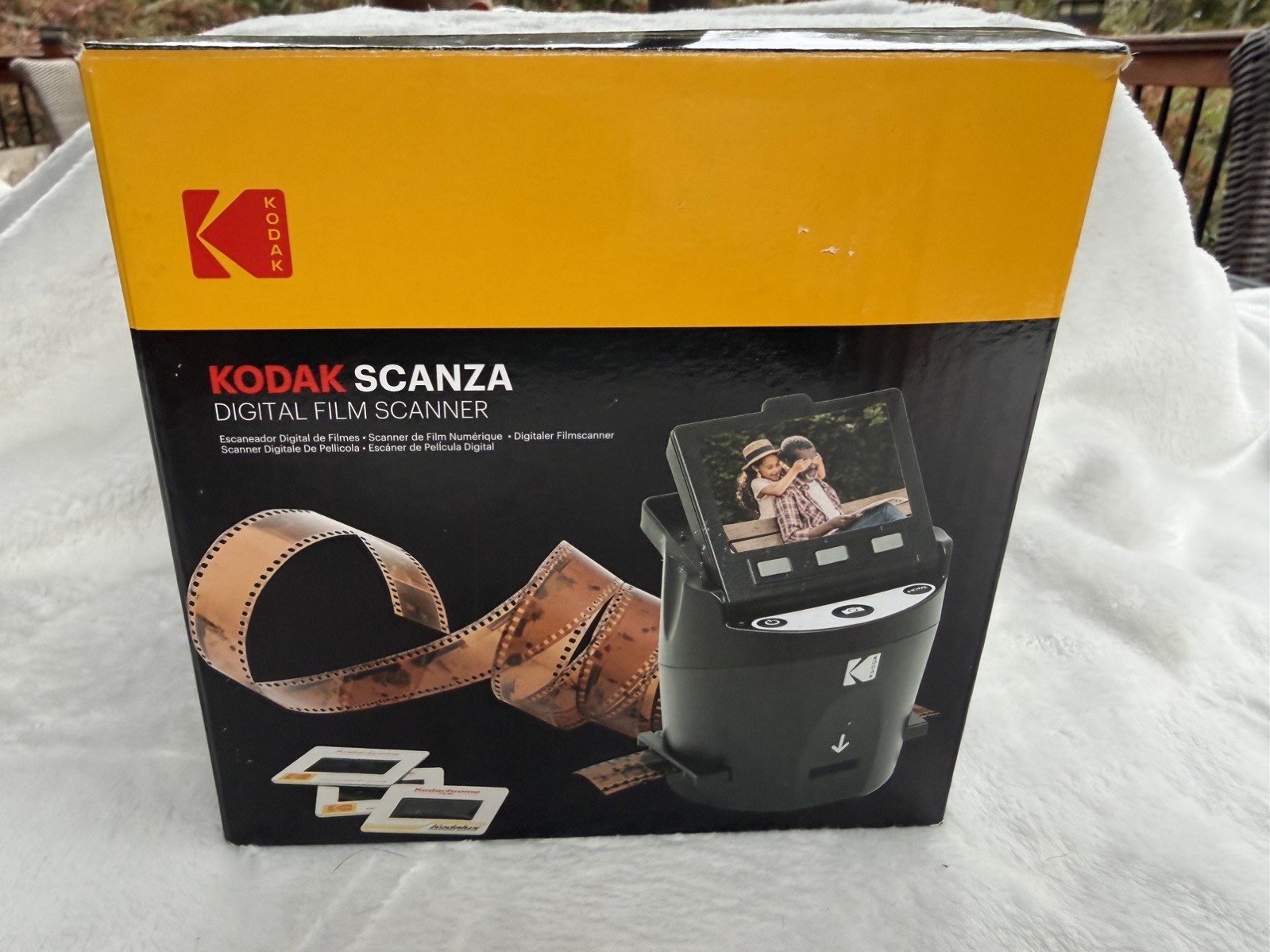 Kodak Scanza Film Slide Scanner 14/22MP LCD Portable 35mm 110 126 Super8 USBHDMI