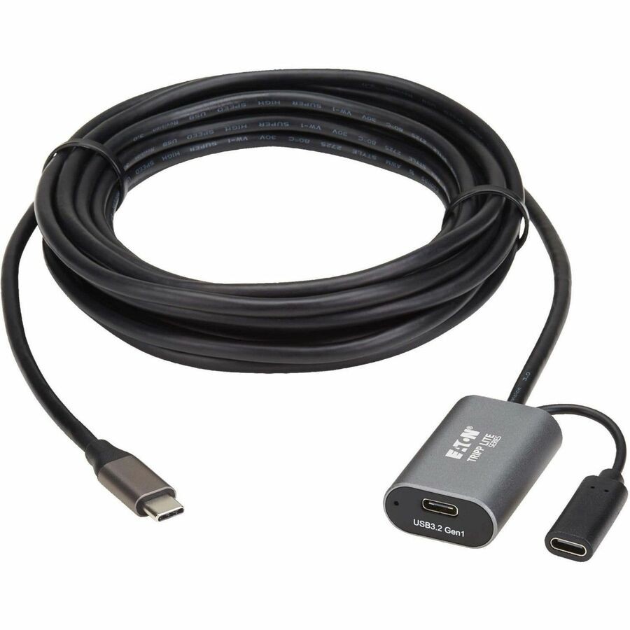 Tripp Lite series USB 3.2 Gen 1 Active Extension Cable w USB-C Charging USB-C