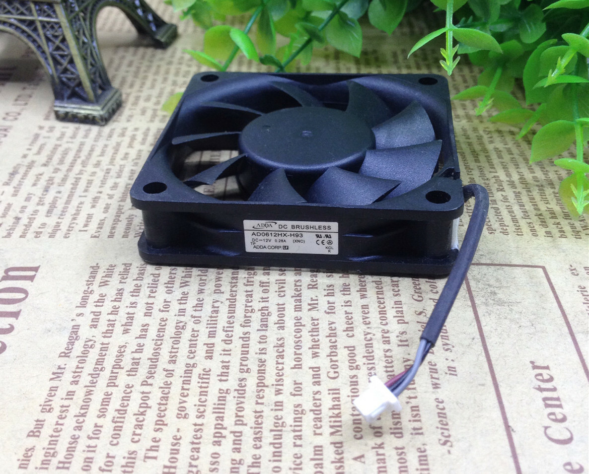 ADDA AD0612HX-H93 60×60×13mm Cooling Fan 12V 0.28A For W1070 projector