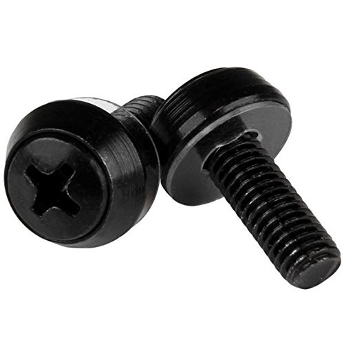 Startech M6 X 12mm - Screws - 100 Pack (cabscrwsm62b)