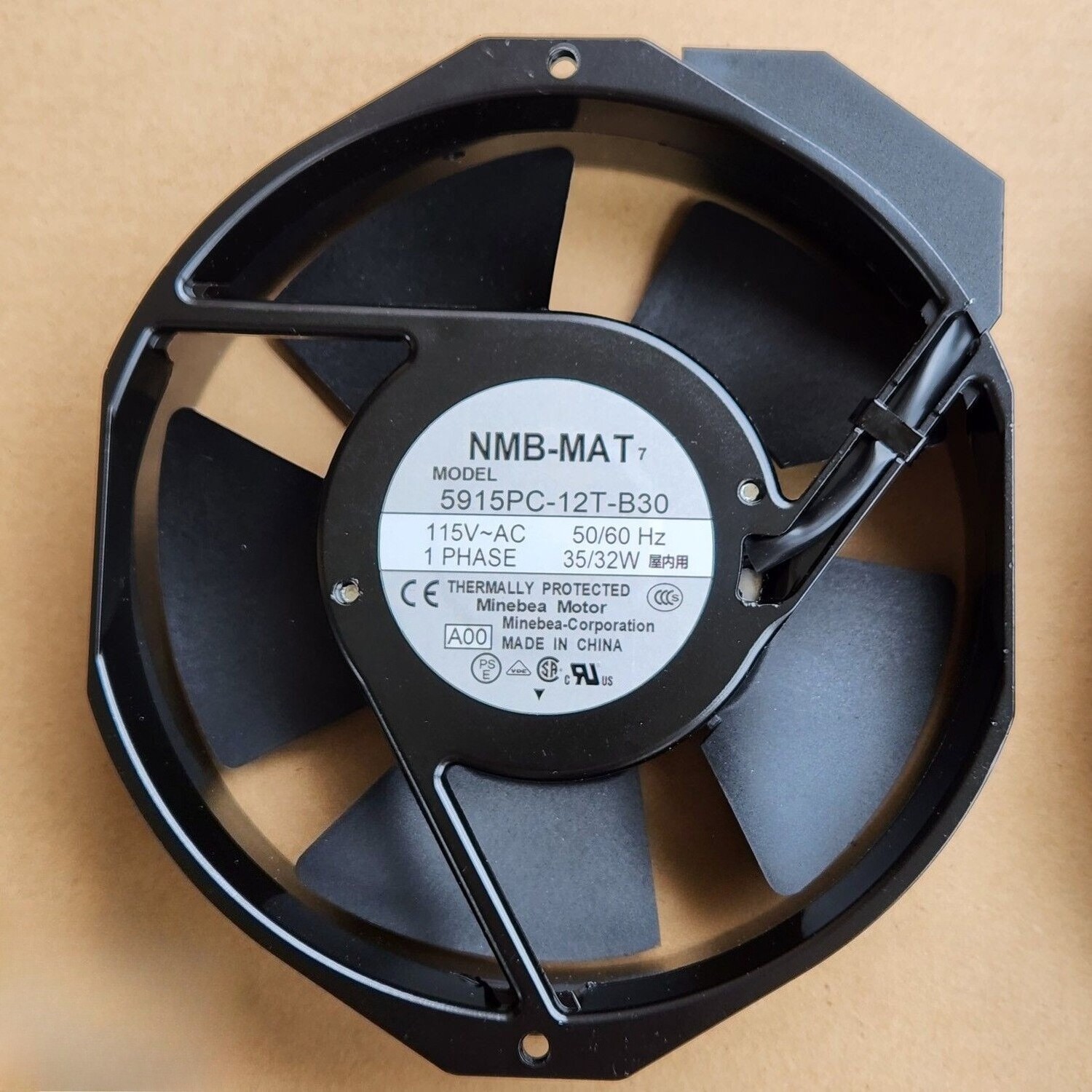 1pcs Brand New 50/60HZ For NMB-MAT 5915PC-12T-B30 MODEL Cooling Fan 115V AC