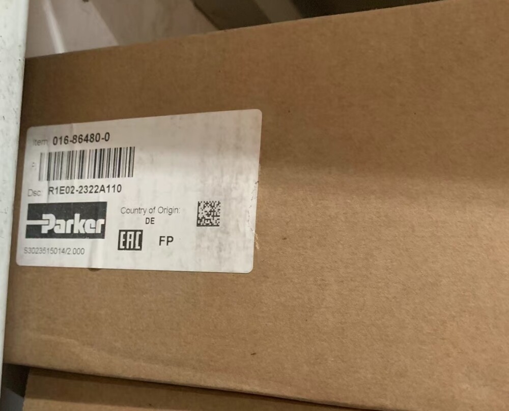 1pcs Parker 016-86480-0 relief valve FedEx or DHL