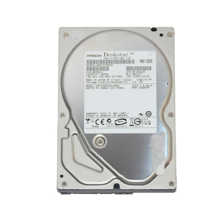 Hitachi Deskstar P7K500 320GB 7.2K SATA 3G 3.5" Hard Drive HDD HDP725032GLA360