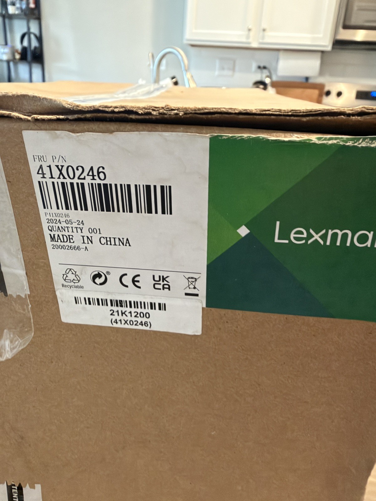 LEXMARK 41X0246 FUSER -OPEN BOX ONLY