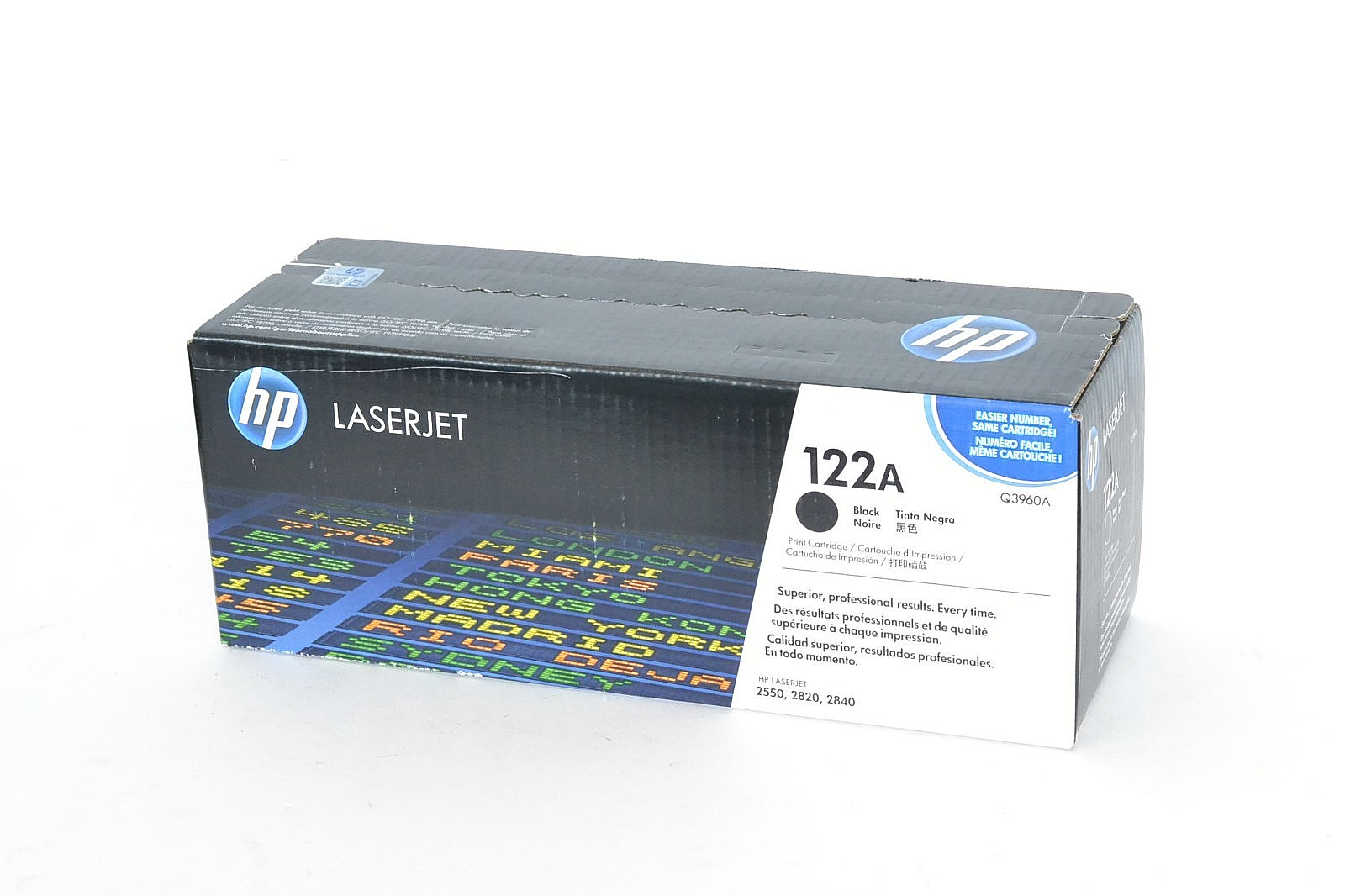 HP 122A Q3960A OEM Black Toner Cartridge LaserJet 2550 2820 2840