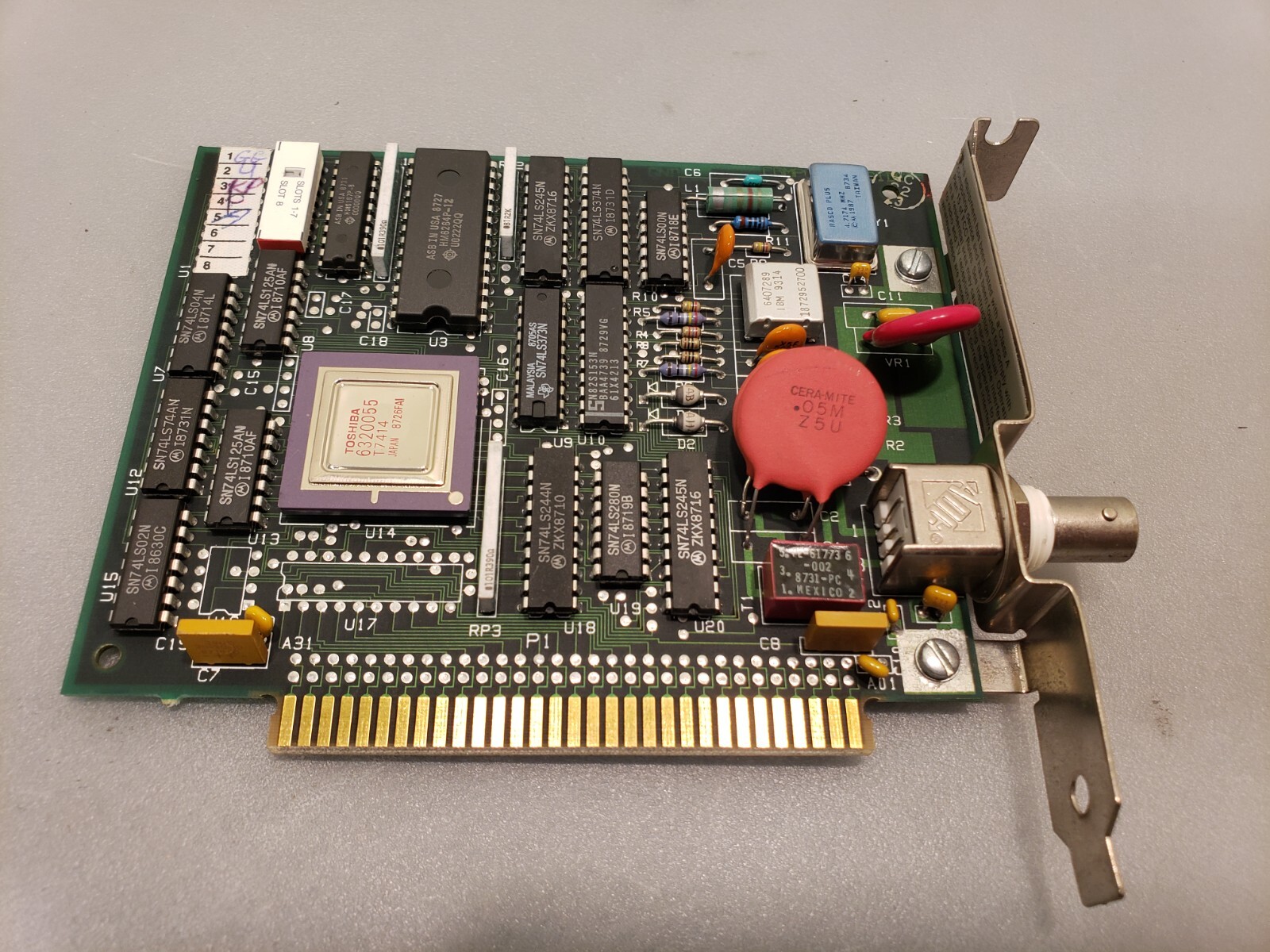 IBM 56X4927 3270 3278 3279 Emulation Card ISA 8 BIT Network PC S123 Coax