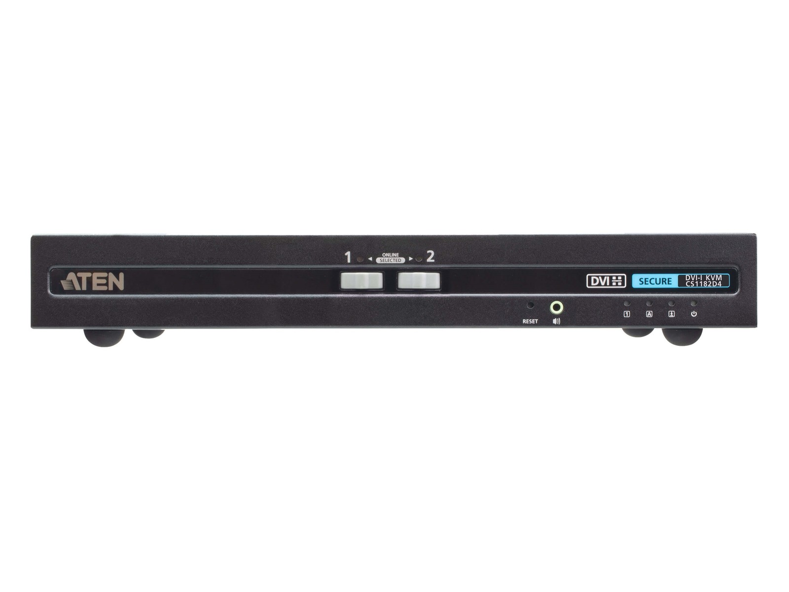 CS1182D4 2-Port USB DVI Secure KVM Switch (PSD PP v4.0 Compliant)
