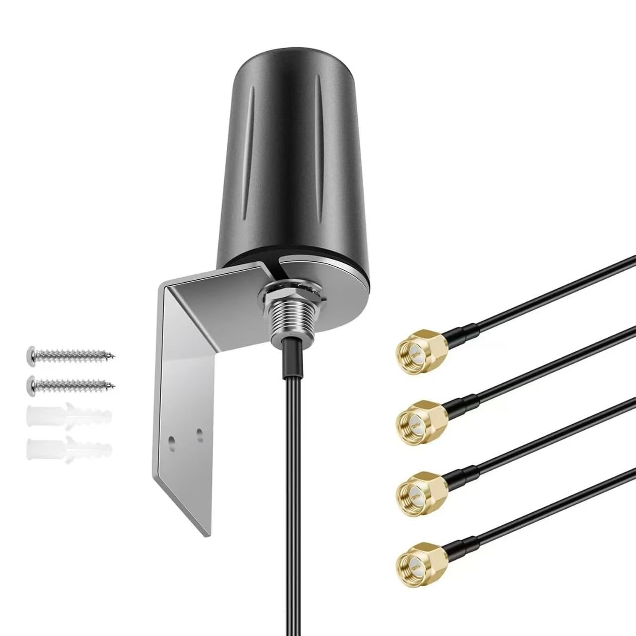 4x4 MIMO Omnidirectional Low Profile 4G LTE 5G External Antenna for Routers & Ho