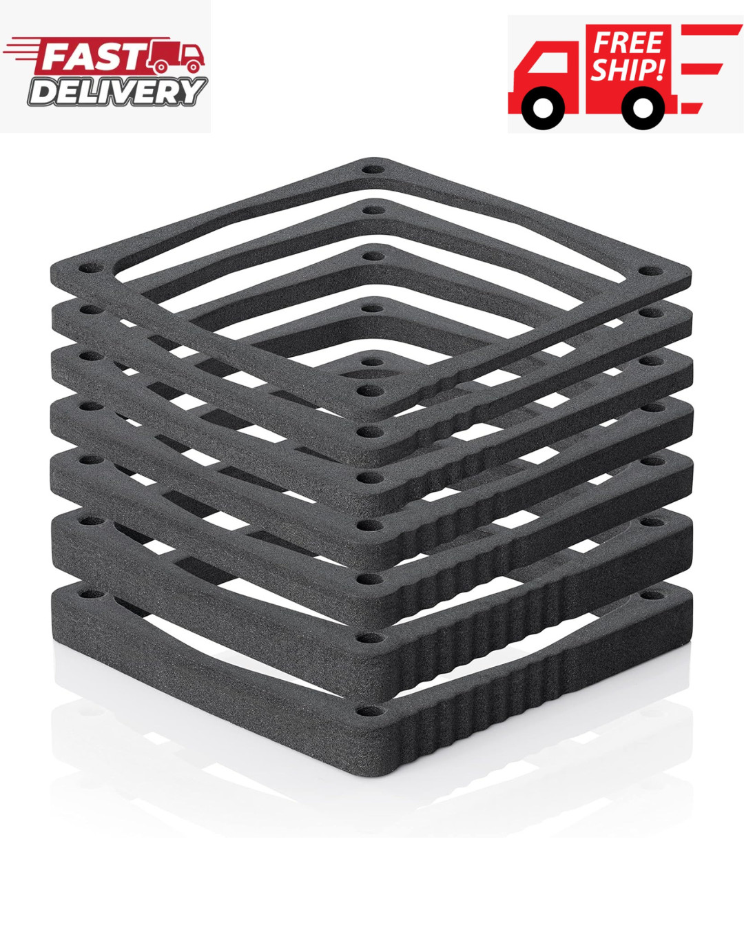 Noctua NA-FD1, Fan Duct Kit for Nh-L9I and Nh-L9A Series CPU Coolers (Black)