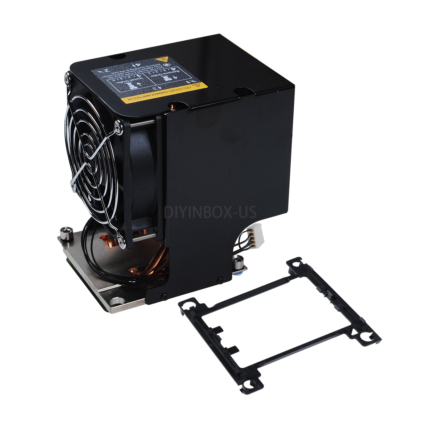New Heatsink For HP Z8G4 2nd CPU Heatsink & Holder 460503F00-17J-G , 907572-001