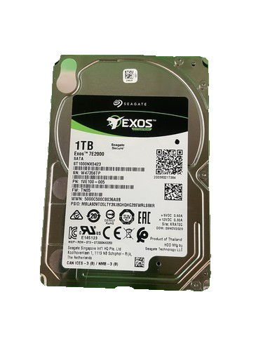 Seagate Exos 7E2000 ST1000NX0423 1TB 7.2K RPM 6Gb/s 2.5" SATA Server HDD