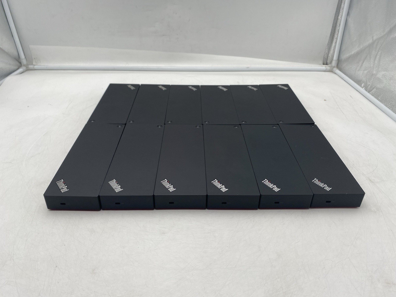 Lot of 12 Lenovo ThinkPad 40AC Thunderbolt 3 Docking Station (NO POWER ADAPTER)