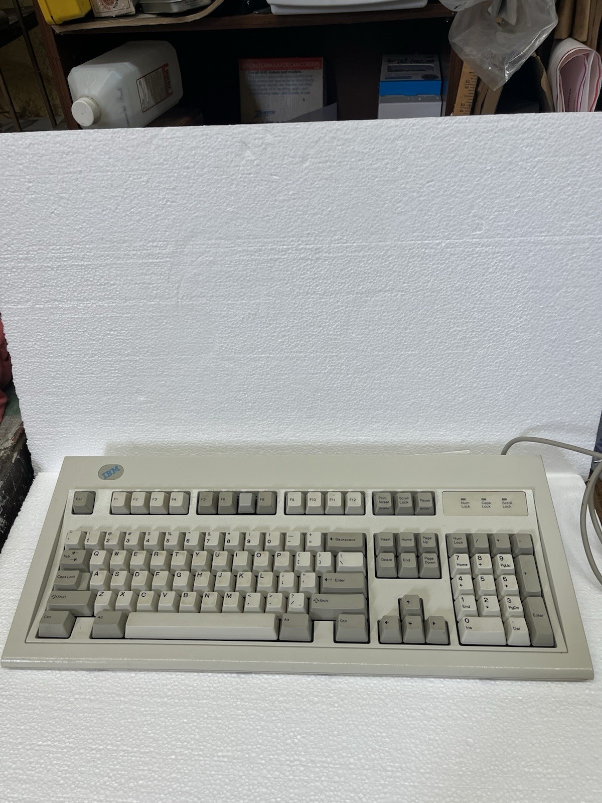 Vintage IBM model M wired keyboard PN/42H1292 Missing F5
