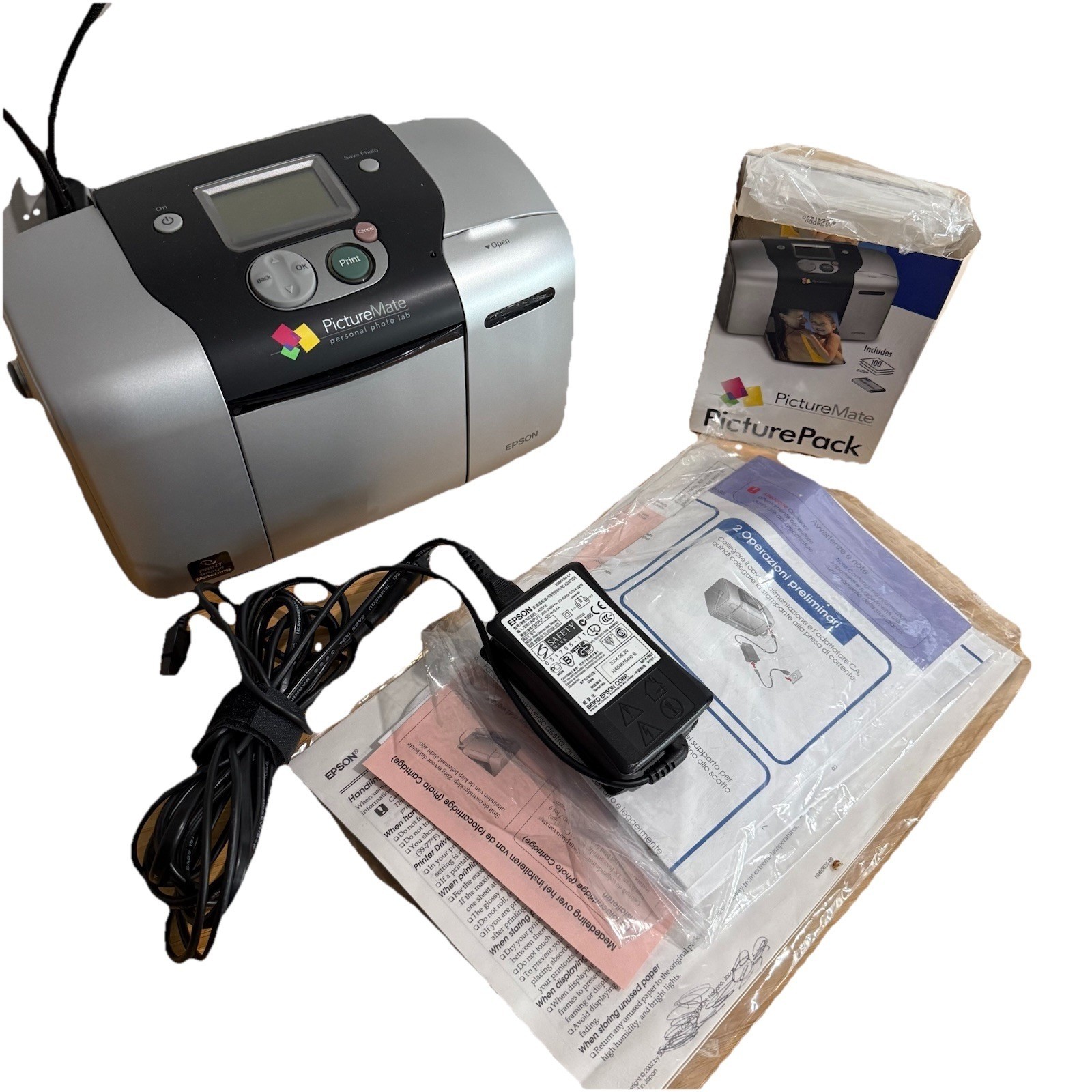 EPSON PictureMate Personal Photo Lab Digital Photo Printer B271A