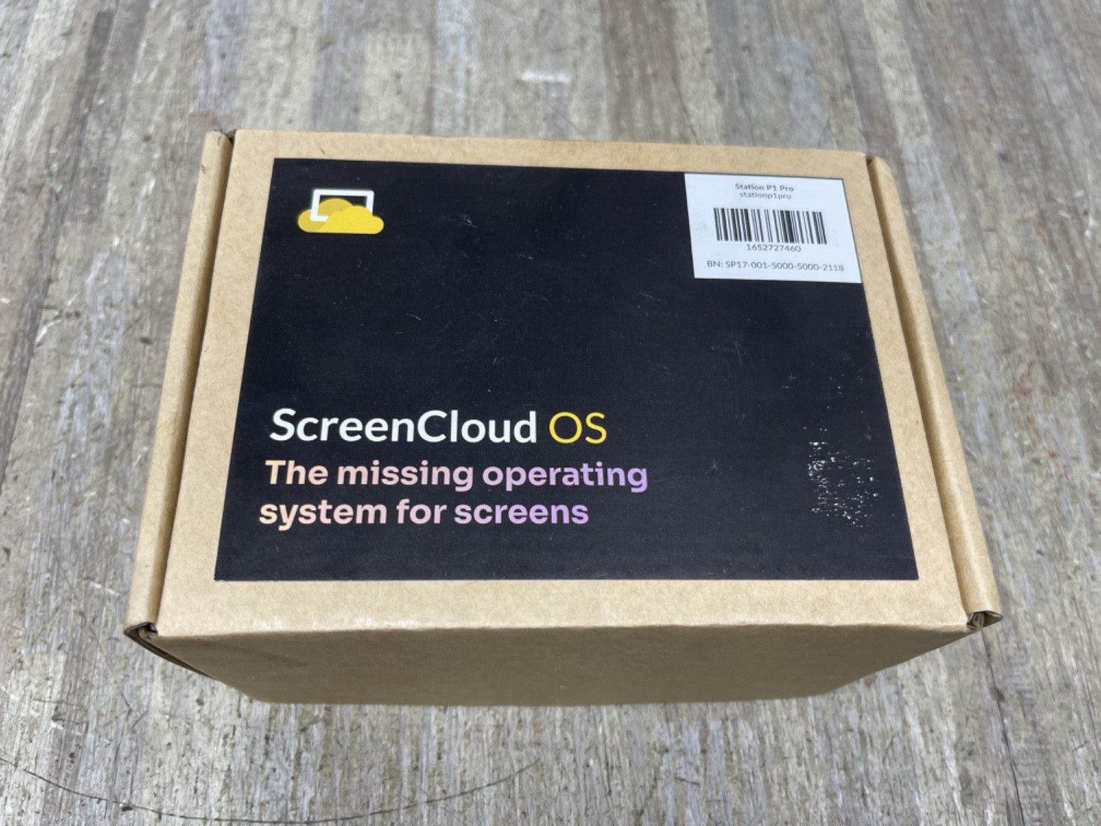 BRAND NEW ScreenCloud OS Station P1 Pro Operating System For Screens- Black
