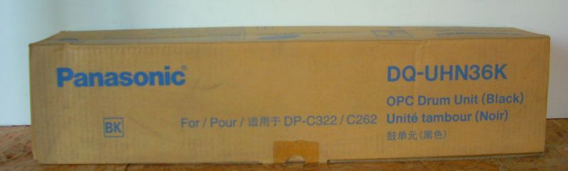 Original Panasonic DQ-UHN36K OPC drum unit black for DP C322 C262 original packaging A