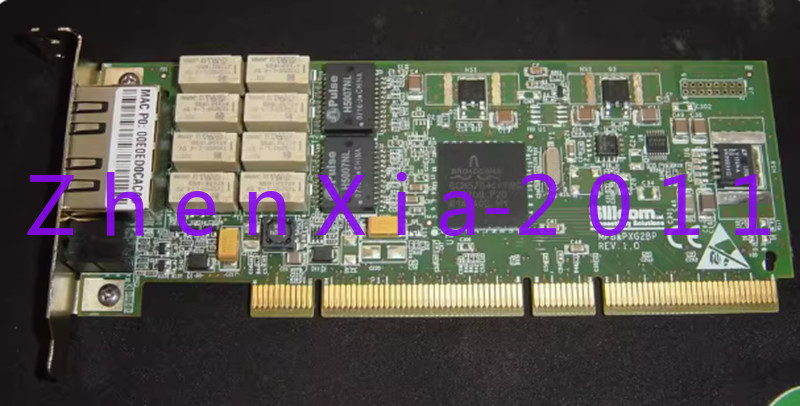 1PC used SILICOM PXG2BP BCM5704CKFBG 2U Network Card
