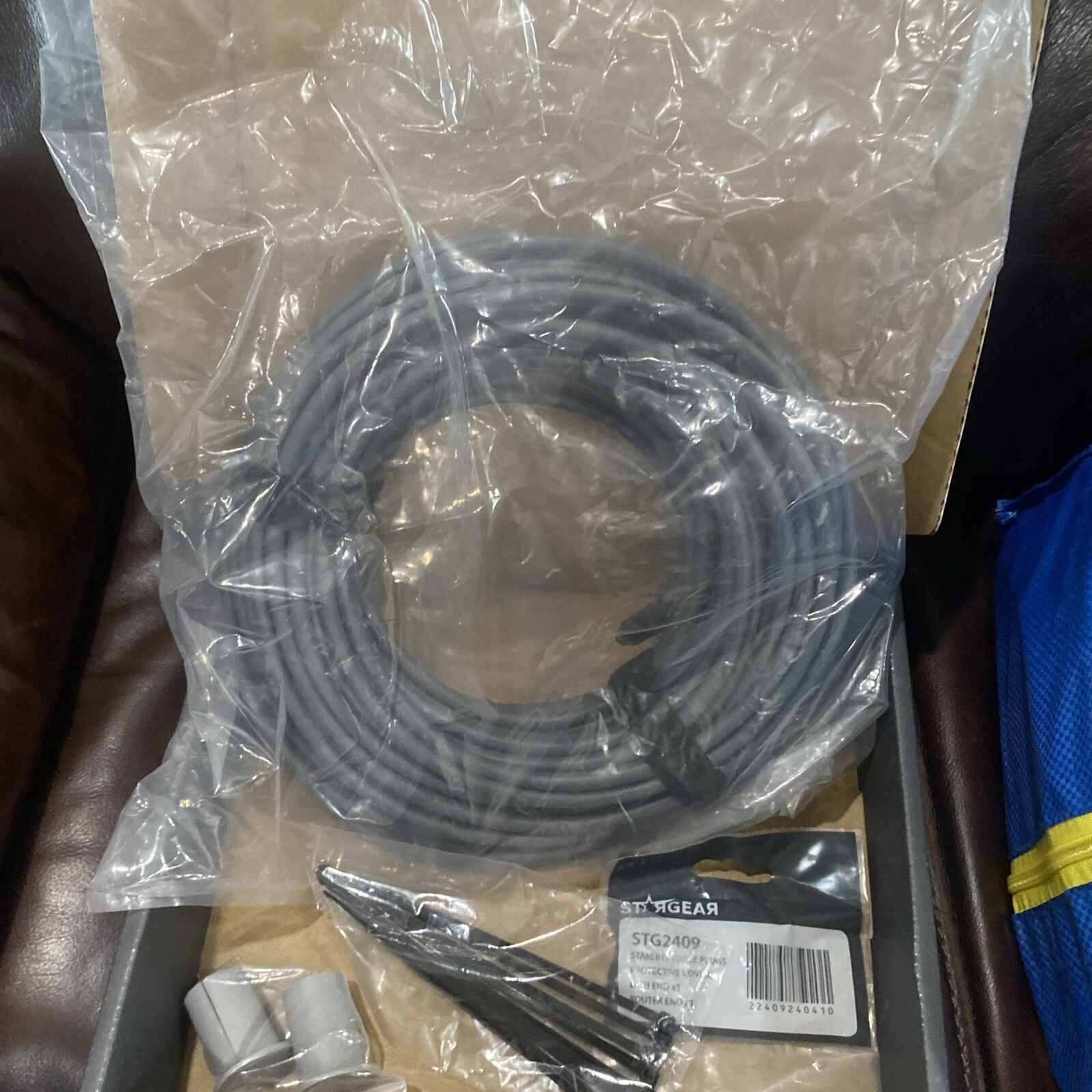 Stargear Starlink rectangular satellite 75 ft cable
