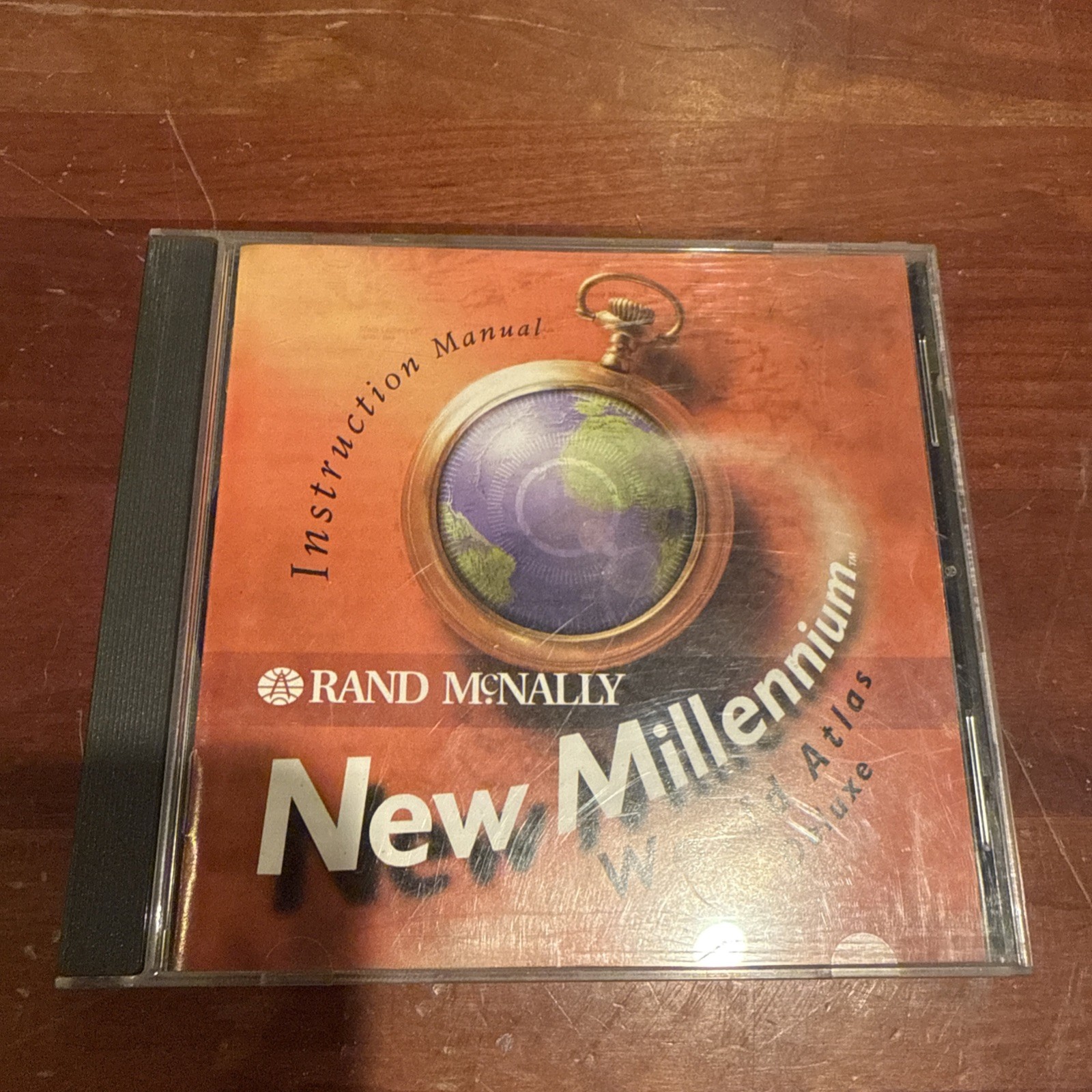 Rand McNally New Millennium World Atlas Deluxe Vintage Classic PC CD-ROM App