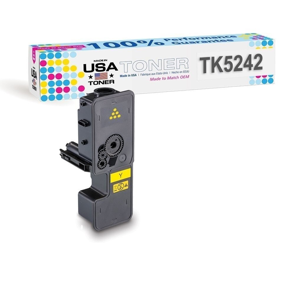 TONER for Kyocera Copystar P5026cdw M5526, TK-5242Y (Yellow)