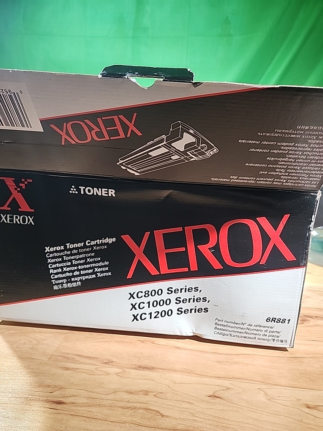 New Genuine Xerox 6R881 XC800 XC1000 XC1200 Black Toner (New Sealed)