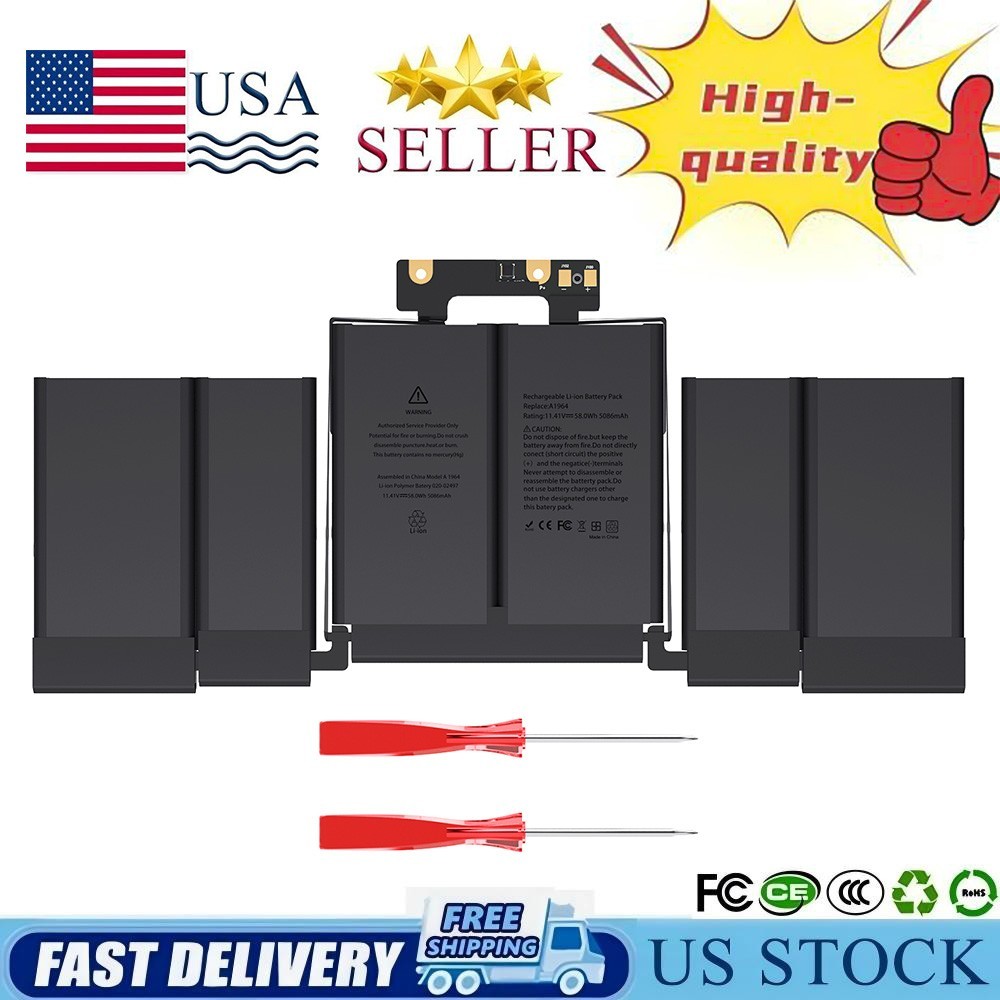 New Genuine A1964 Battery for Apple MacBook Pro 13 inch A1989 2018 2019 A2251