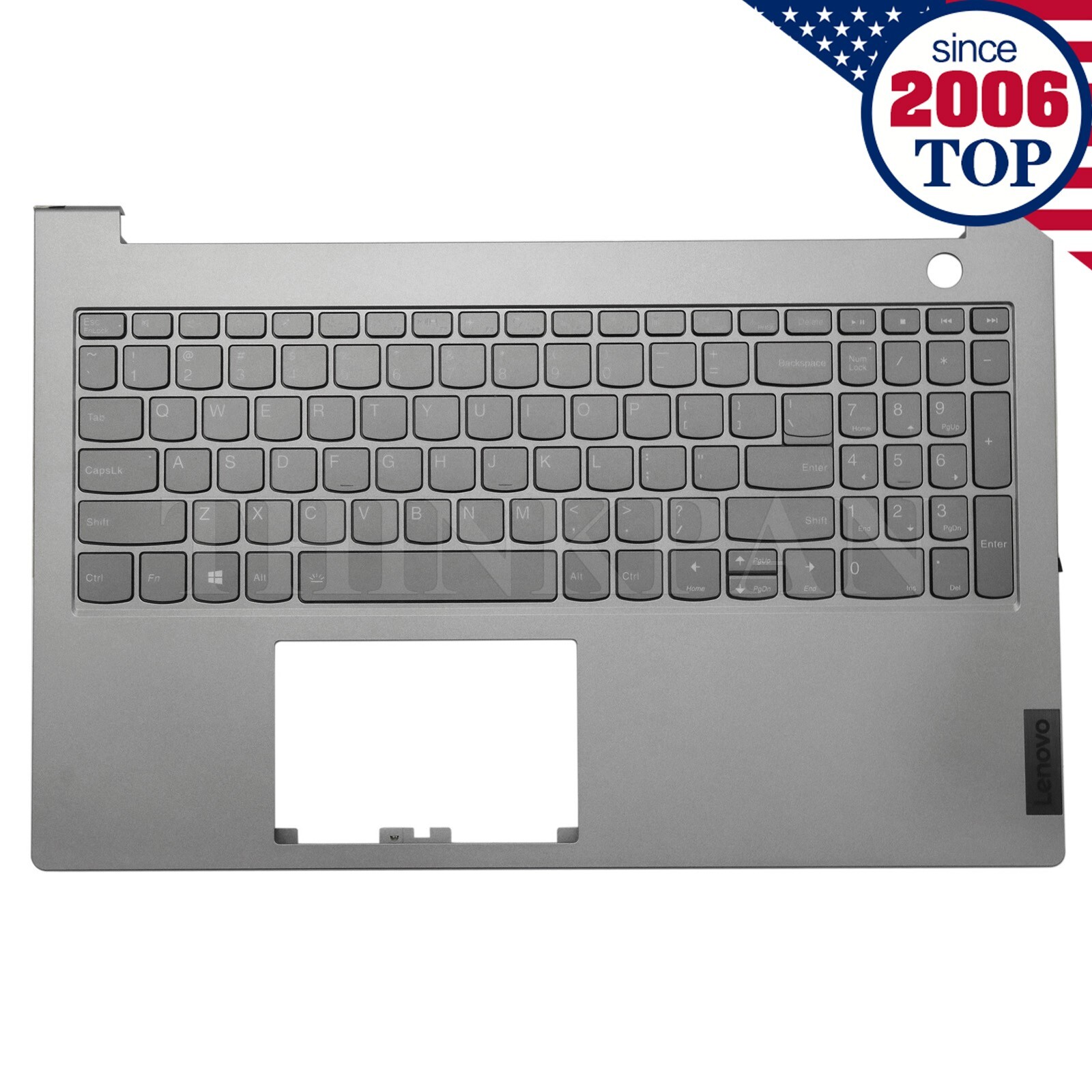 New For Lenovo ThinkBook 15 G2 ITL ARE Laptop Plamrest Backlit Keyboard Gray