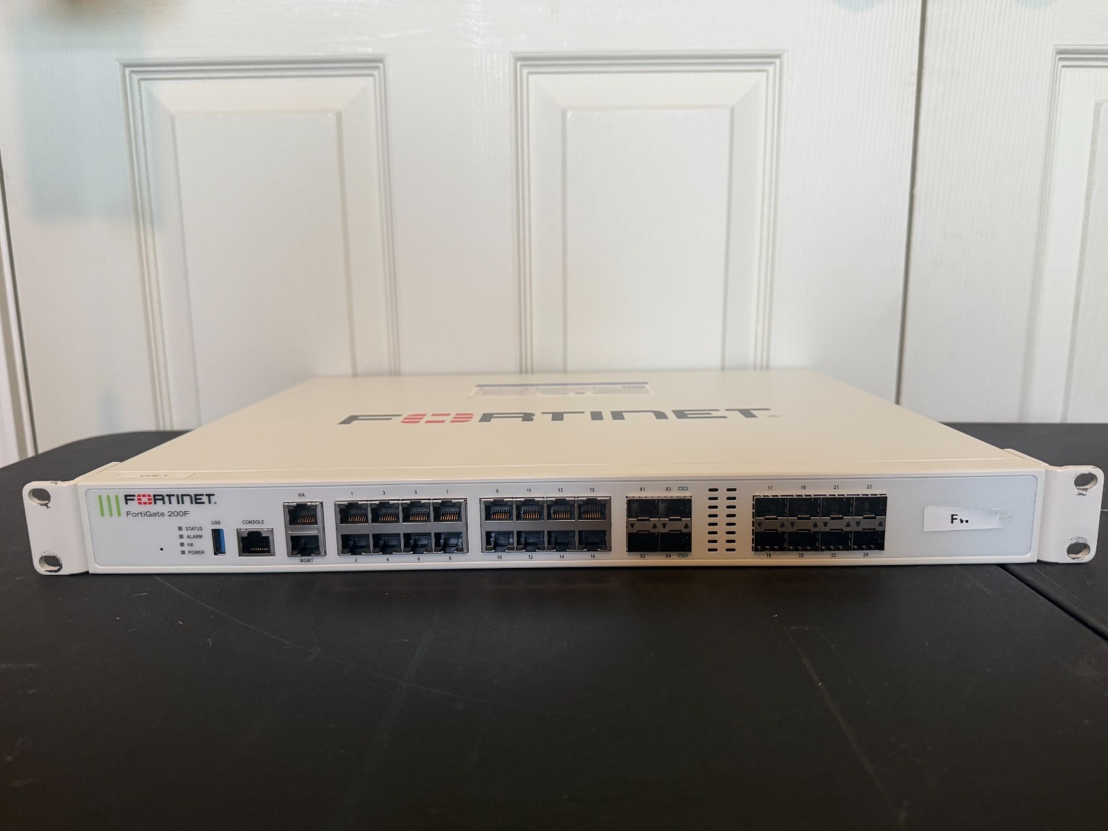 Fortinet FortiGate 200F Enterprise Firewall | Console Tested - READ DESCRIPTION