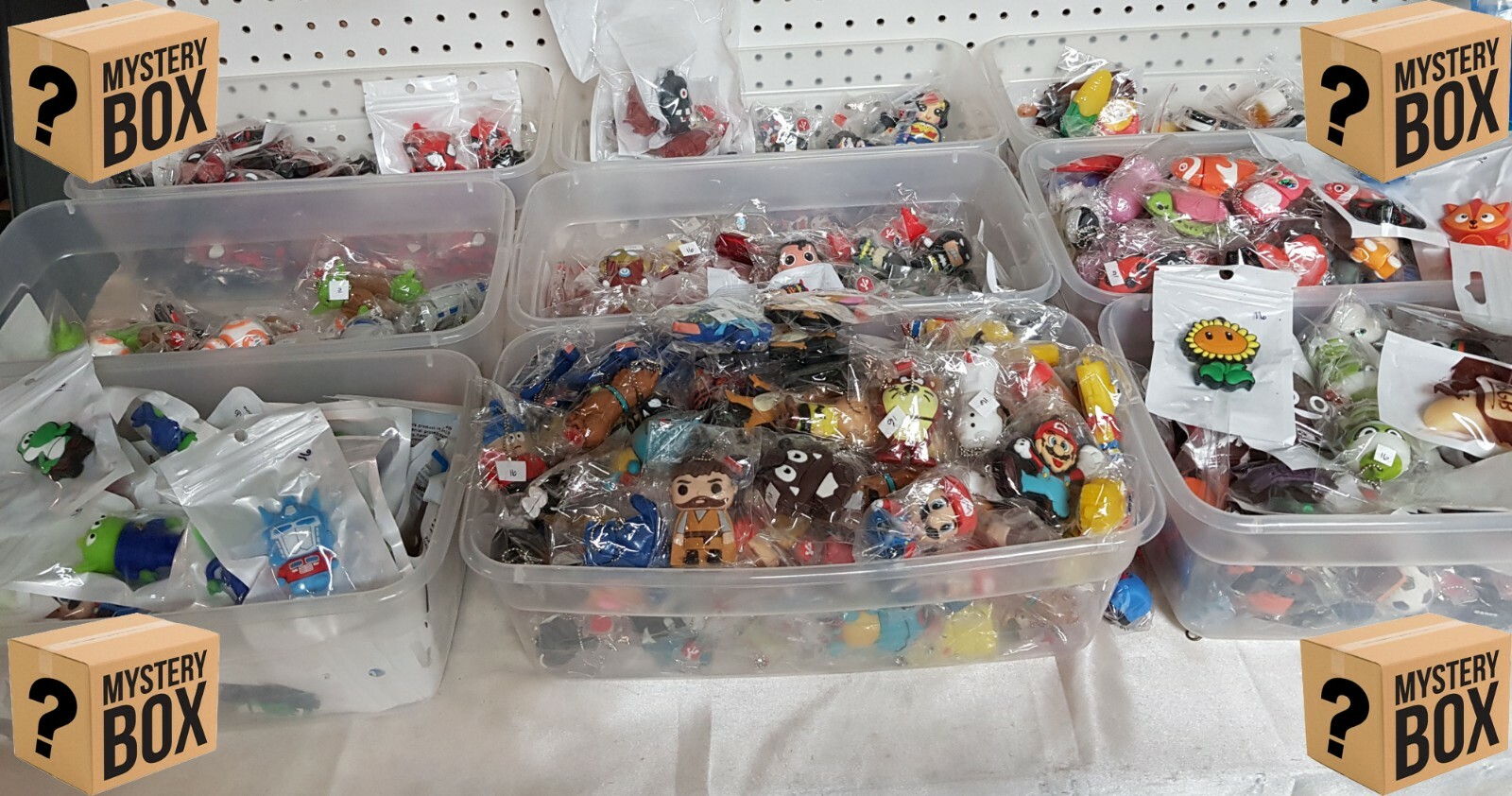 64GB USB Flash Drive Lot Cartoon Animals Food Heroes and More NEW