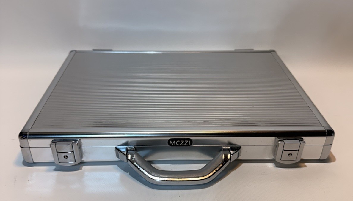 Mezzi Aluminum Hard Briefcase/Laptop  Case/Attaché case.