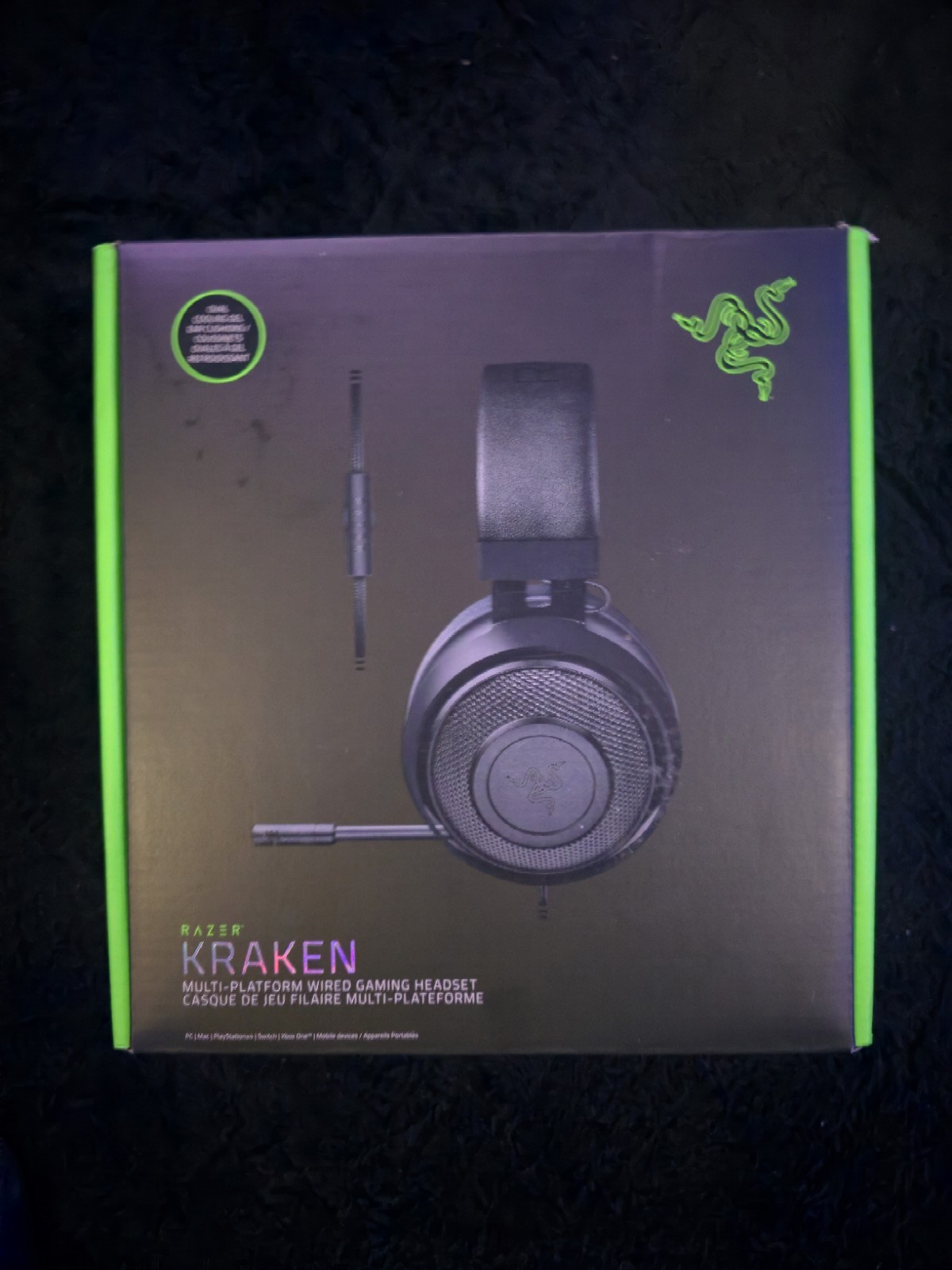 Title Razer Kraken 2019 Gaming Headset - Matte Black