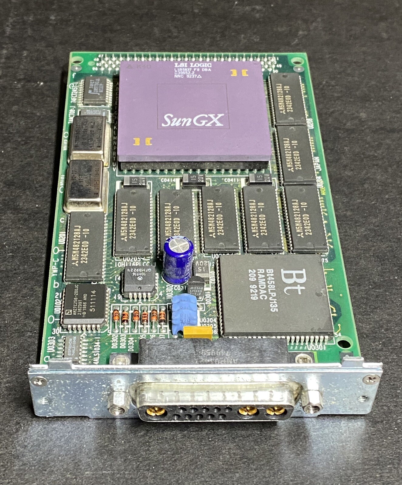 SUN 501-1672 GX 8-Bit Color Frame Buffer DB13W3 Graphics Card