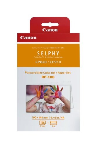 Canon RP-108 Original Ink Cartridge/Paper Kit (8568b001)