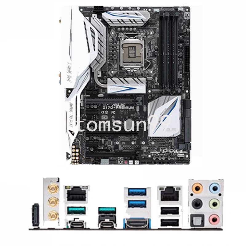 For ASUS Z170-PREMIUM Motherboard LGA 1151 Intel Z170 DDR4 SATA3 M.2 HDMI